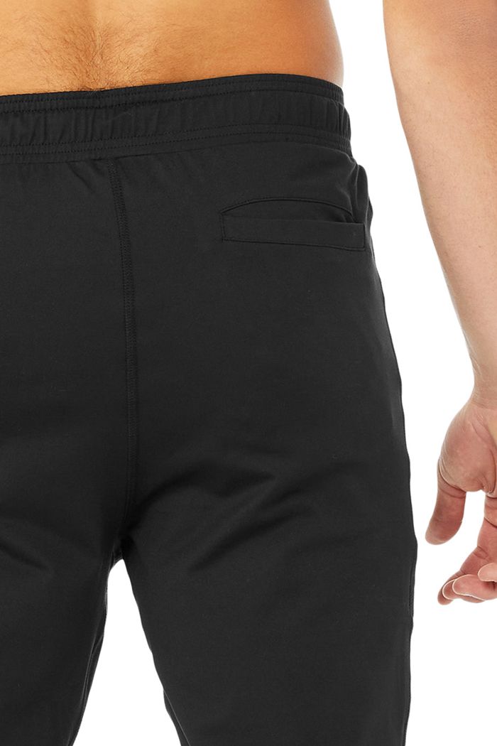 Pantalones Alo Yoga Balance Capri Hombre Negros | 687524GHU