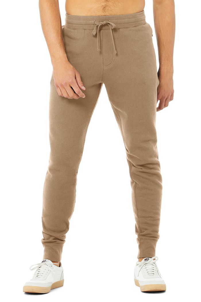 Pantalones Alo Yoga Baseline Sweat Hombre Marrom | 905467UKZ