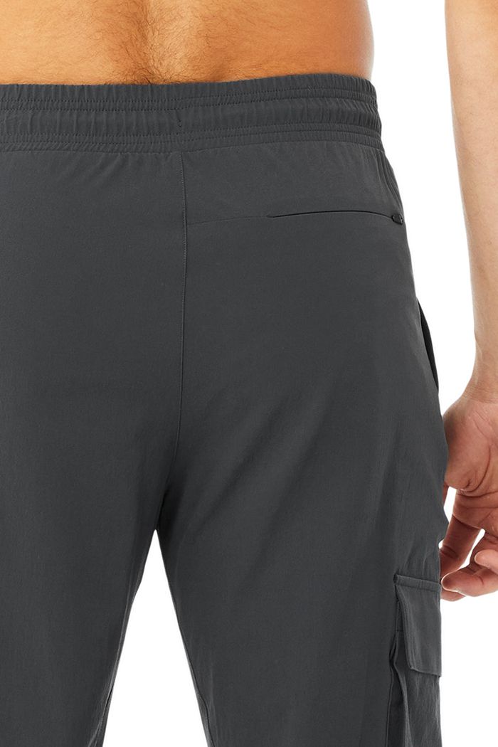 Pantalones Alo Yoga Cargo Division Field Hombre Grises Oscuro | 214875HID