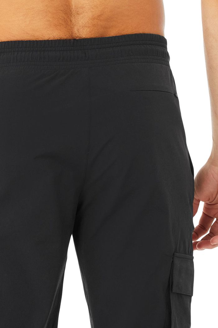 Pantalones Alo Yoga Cargo Division Field Hombre Negros | 753249OYK