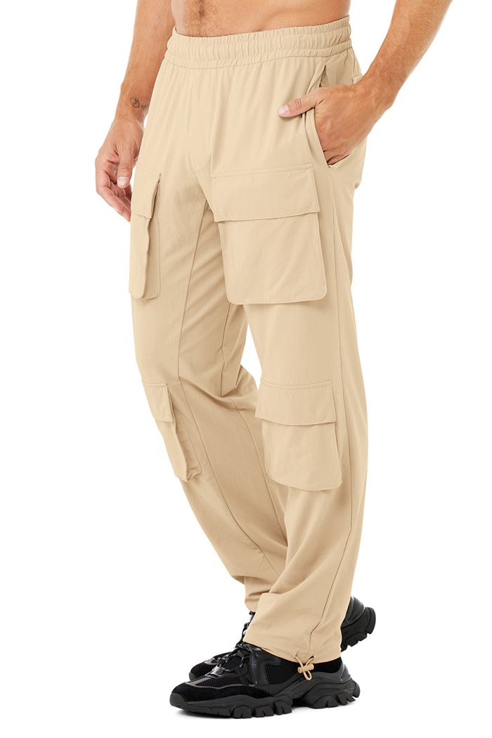 Pantalones Alo Yoga Cargo Venture Hombre Marrom | 346192VUC