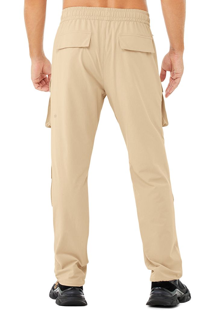 Pantalones Alo Yoga Cargo Venture Hombre Marrom | 346192VUC