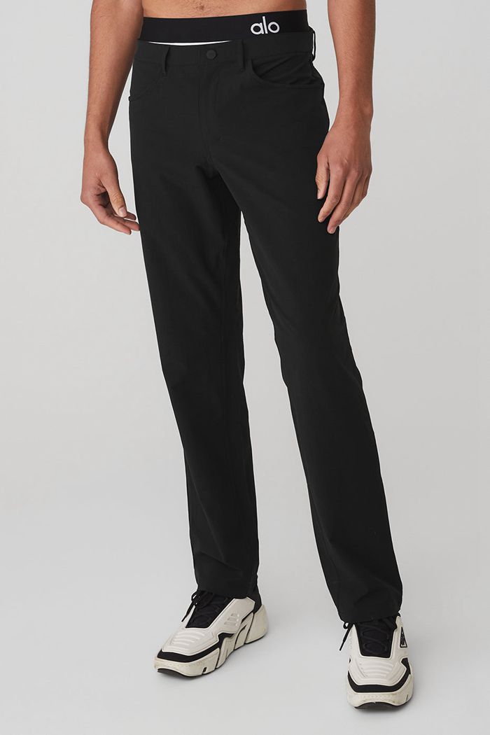 Pantalones Alo Yoga Day and Night Hombre Negros | 796403QLB