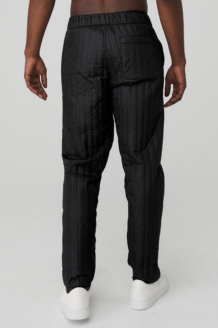 Pantalones Alo Yoga Future Hombre Negros | 193850NJL