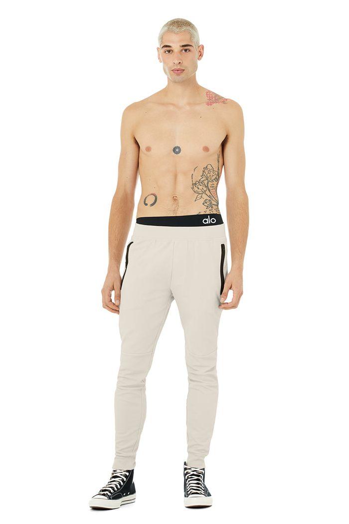 Pantalones Alo Yoga Impel Sweat Hombre Beige | 943081ZNC