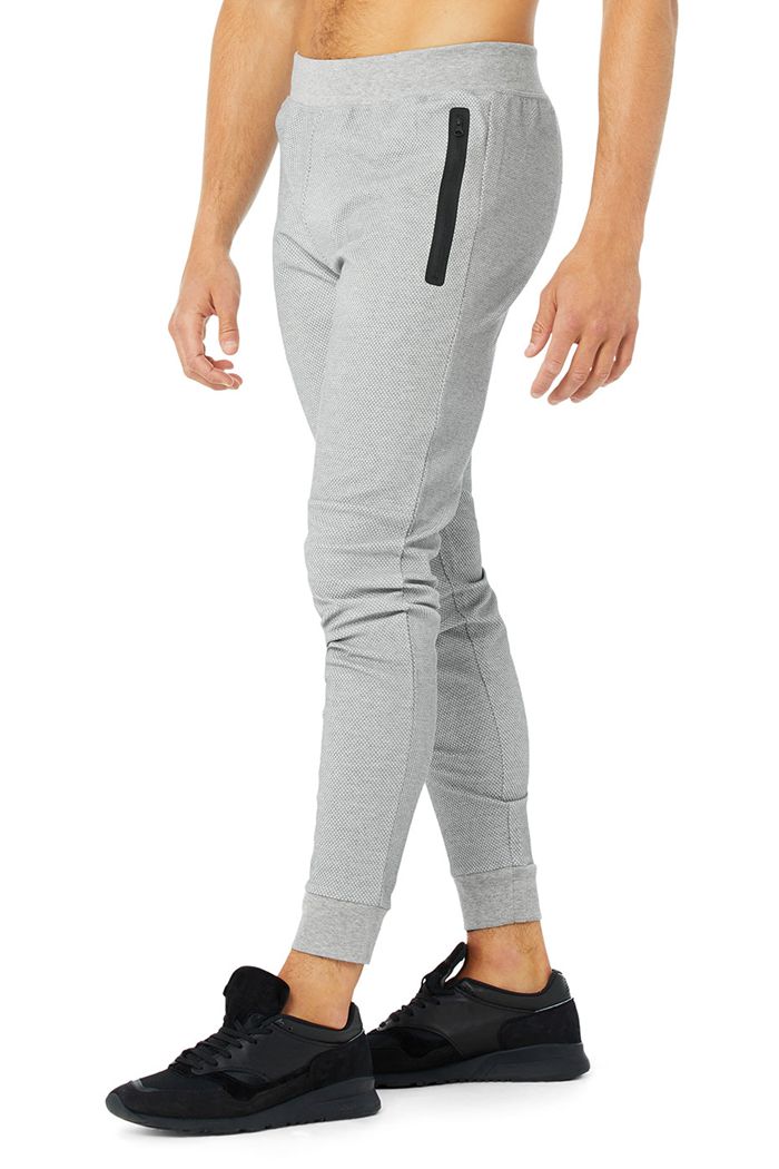 Pantalones Alo Yoga Impel Sweat Hombre Grises | 541308HEA