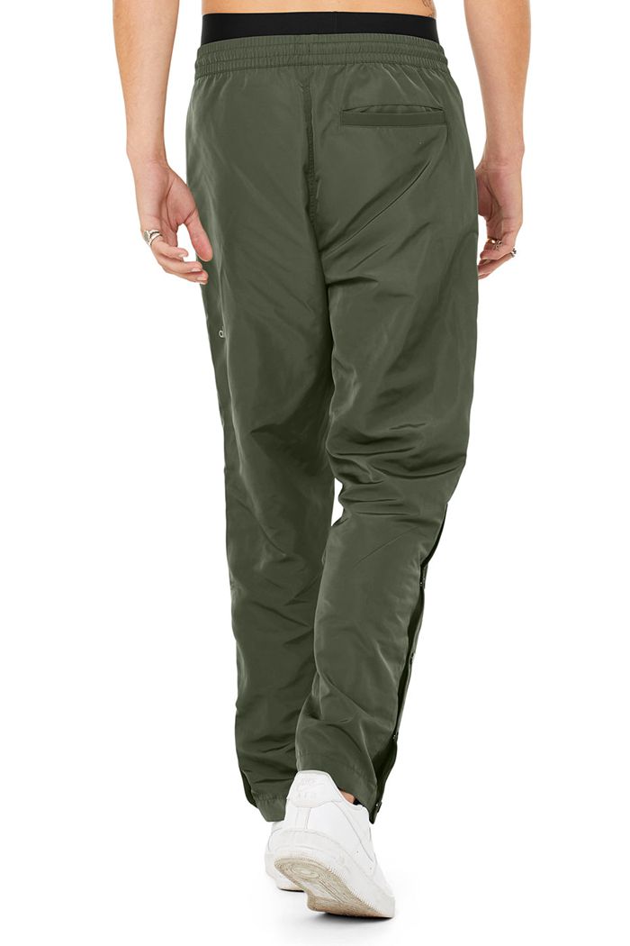 Pantalones Alo Yoga Legend Snap Hombre Verdes Oscuro | 912783YBD