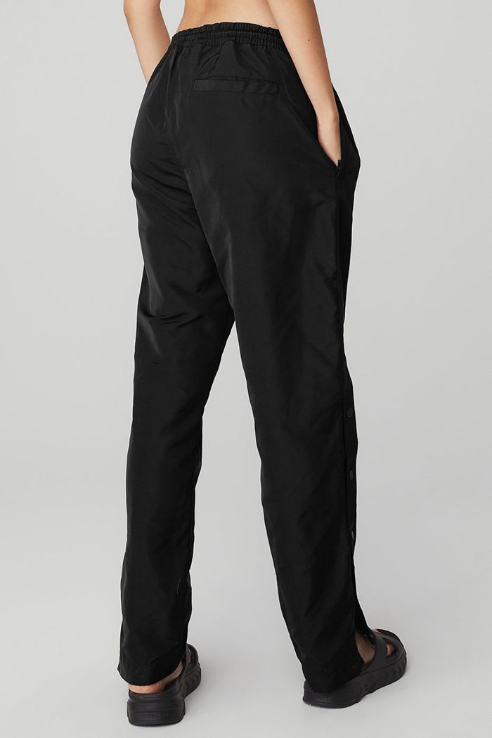 Pantalones Alo Yoga Legend Snap Mujer Negros | 529184HLY