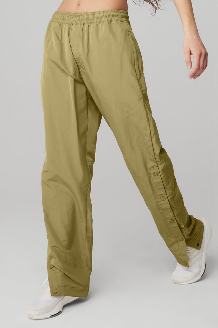 Pantalones Alo Yoga Legend Snap Mujer Verdes | 468027RJD