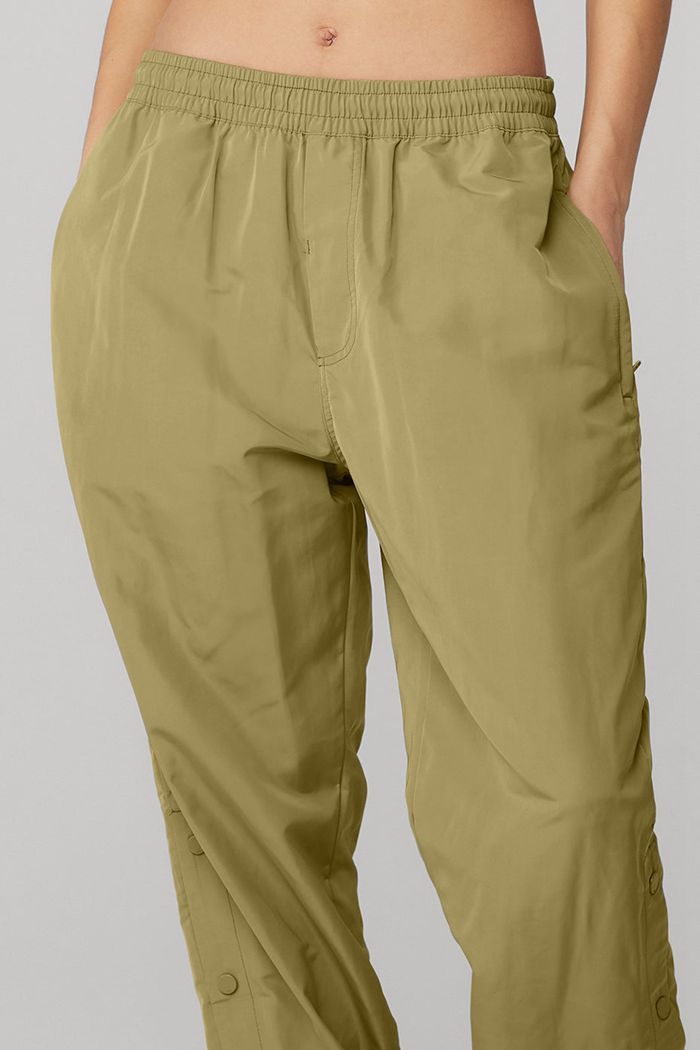 Pantalones Alo Yoga Legend Snap Mujer Verdes | 468027RJD