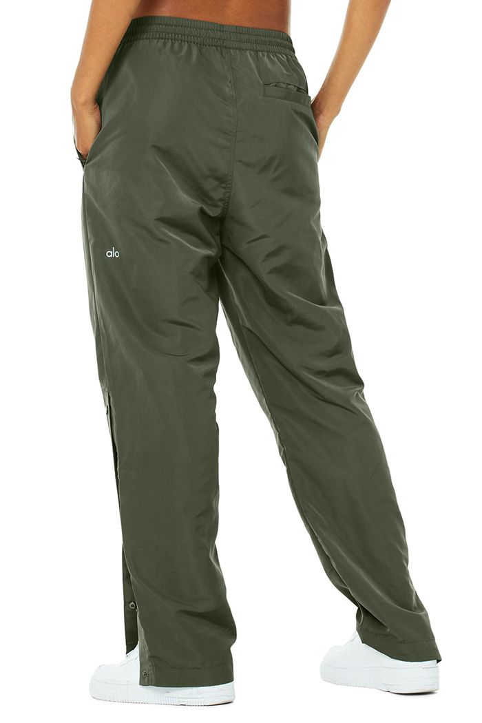 Pantalones Alo Yoga Legend Snap Mujer Verdes Oscuro | 560723IEN