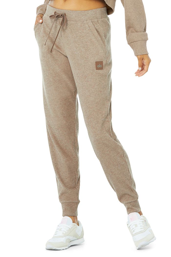 Pantalones Alo Yoga Muse Sweat Mujer Marrom | 906142IOC