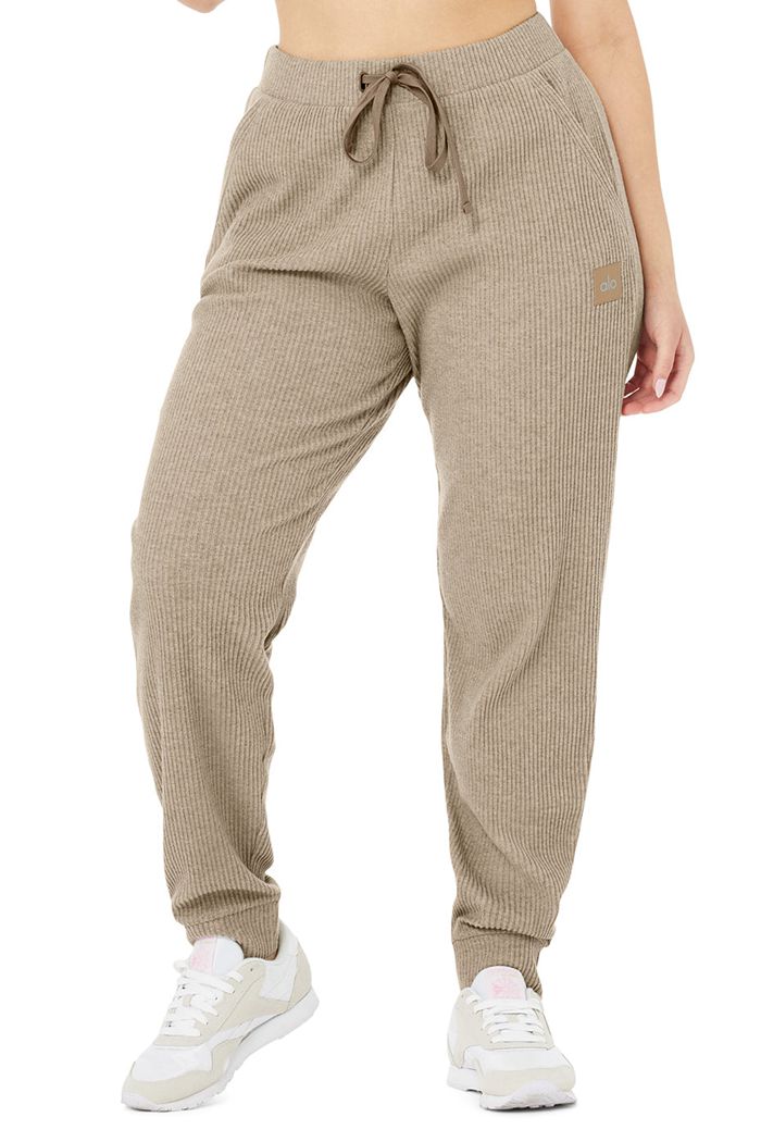 Pantalones Alo Yoga Muse Sweat Mujer Marrom | 906142IOC