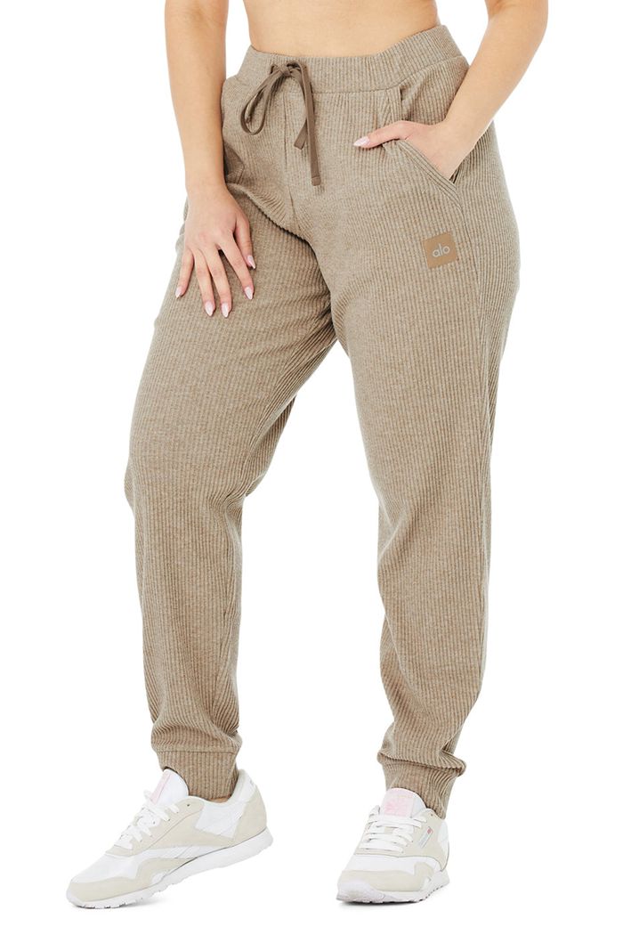 Pantalones Alo Yoga Muse Sweat Mujer Marrom | 906142IOC