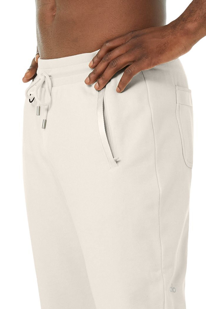 Pantalones Alo Yoga Nomadic Sweat Hombre Beige | 315206OWQ