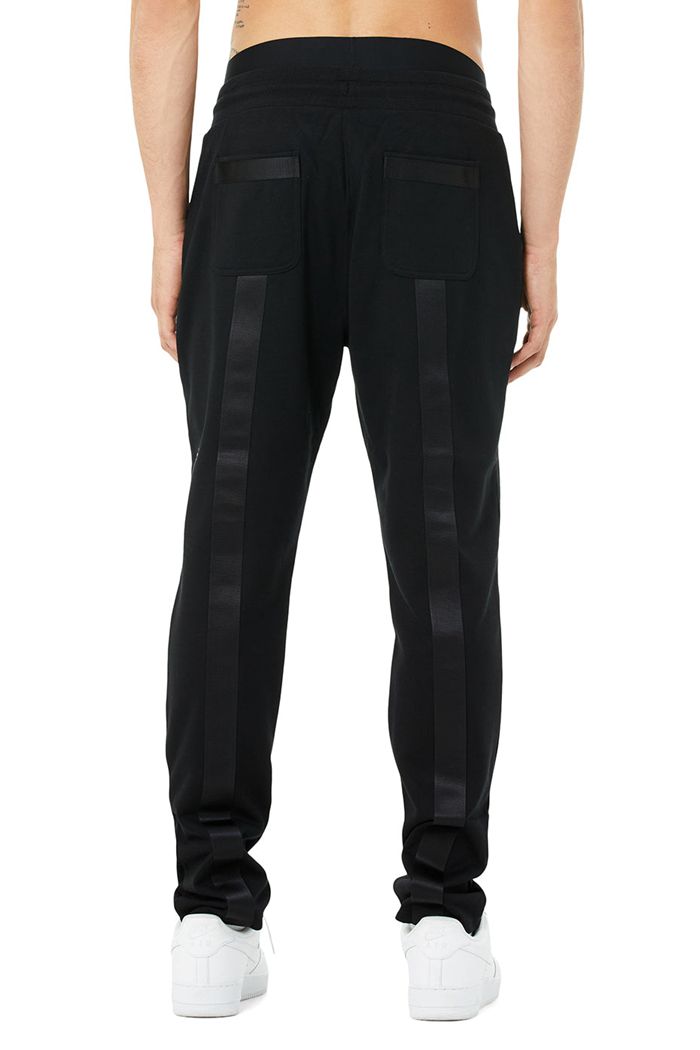 Pantalones Alo Yoga Nomadic Sweat Hombre Negros | 926078LPZ