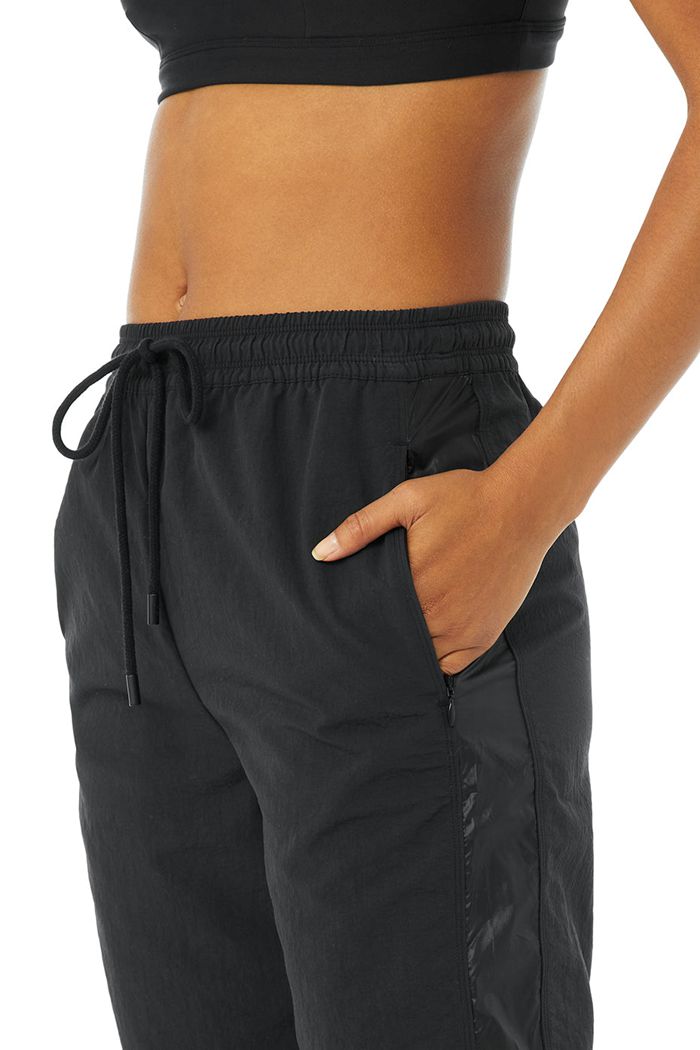 Pantalones Alo Yoga Remix Mujer Negros | 694853AOF