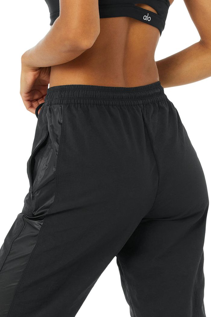 Pantalones Alo Yoga Remix Mujer Negros | 694853AOF