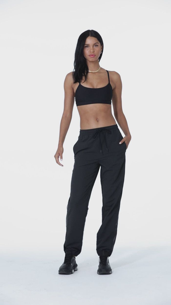 Pantalones Alo Yoga Remix Mujer Negros | 694853AOF