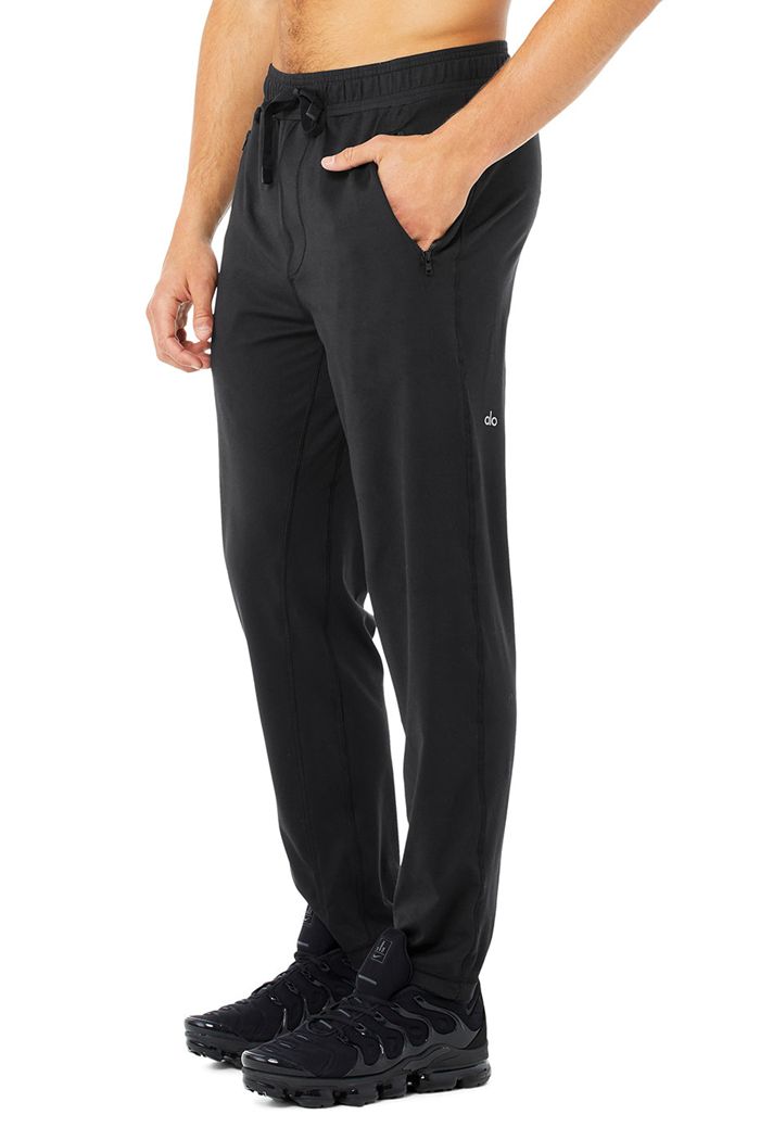 Pantalones Alo Yoga Renew Lounge Hombre Negros | 196724KNQ