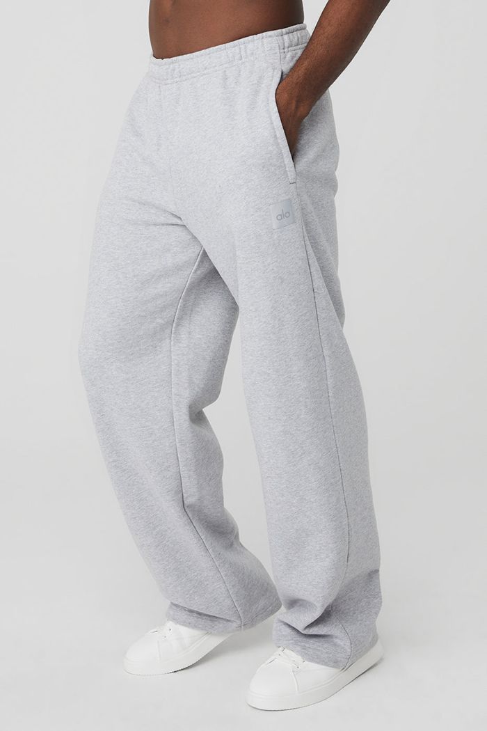 Pantalones Alo Yoga Renown Sweat Hombre Grises | 493607IUS