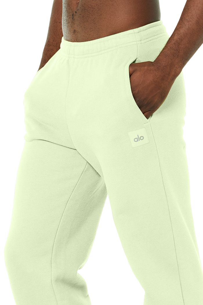 Pantalones Alo Yoga Renown Sweat Hombre Verdes | 917340VNT