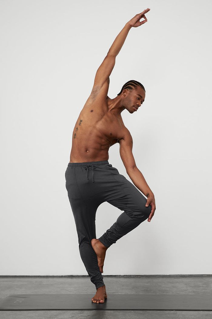 Pantalones Alo Yoga Revitalize Hombre Grises Oscuro | 018259WHY