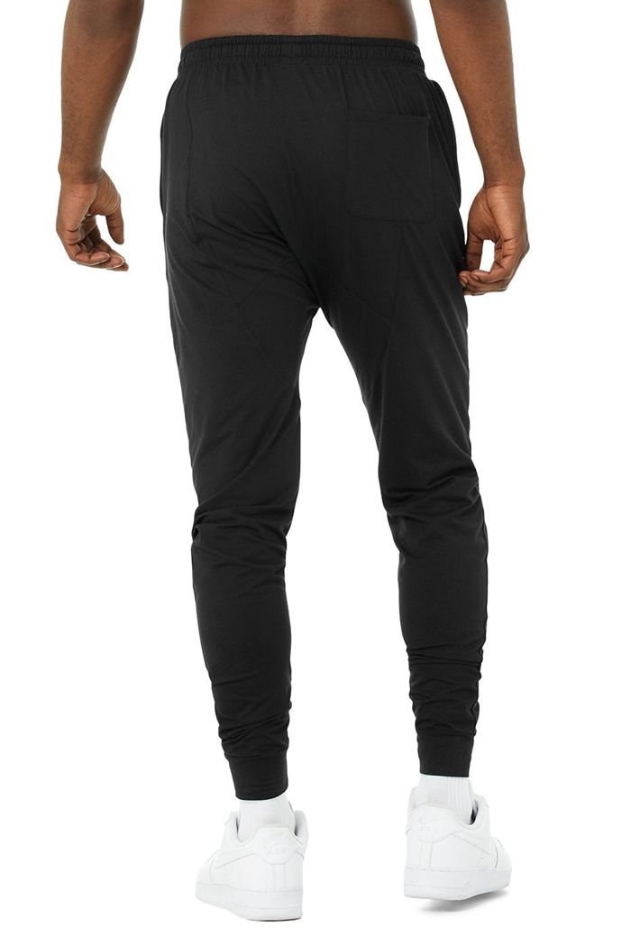 Pantalones Alo Yoga Revitalize Hombre Negros | 907354XMZ