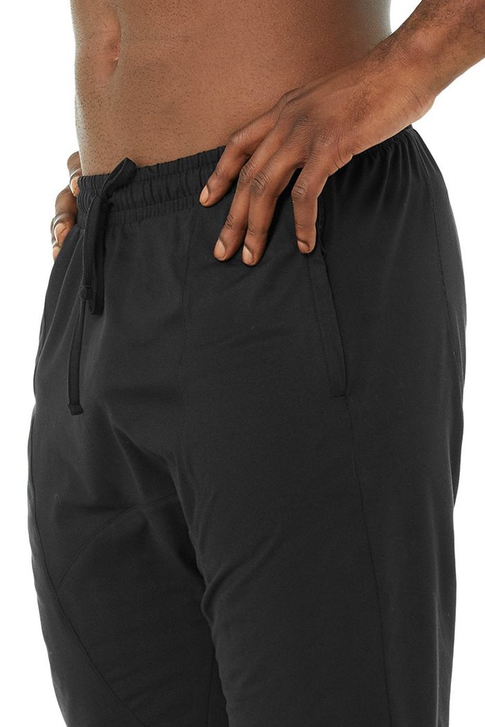 Pantalones Alo Yoga Revitalize Hombre Negros | 907354XMZ