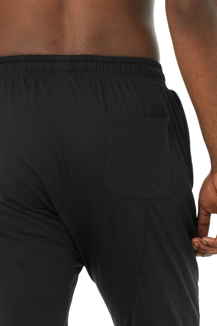 Pantalones Alo Yoga Revitalize Hombre Negros | 907354XMZ