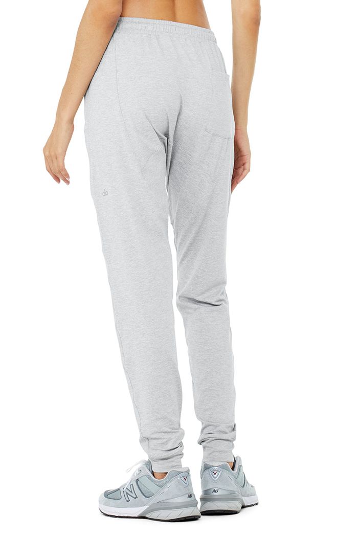 Pantalones Alo Yoga Revitalize Mujer Grises | 258371XSN