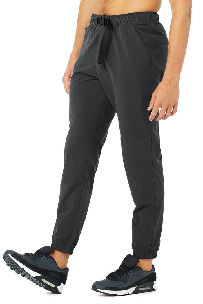 Pantalones Alo Yoga Talus Tech Hombre Grises Oscuro | 493681MXK