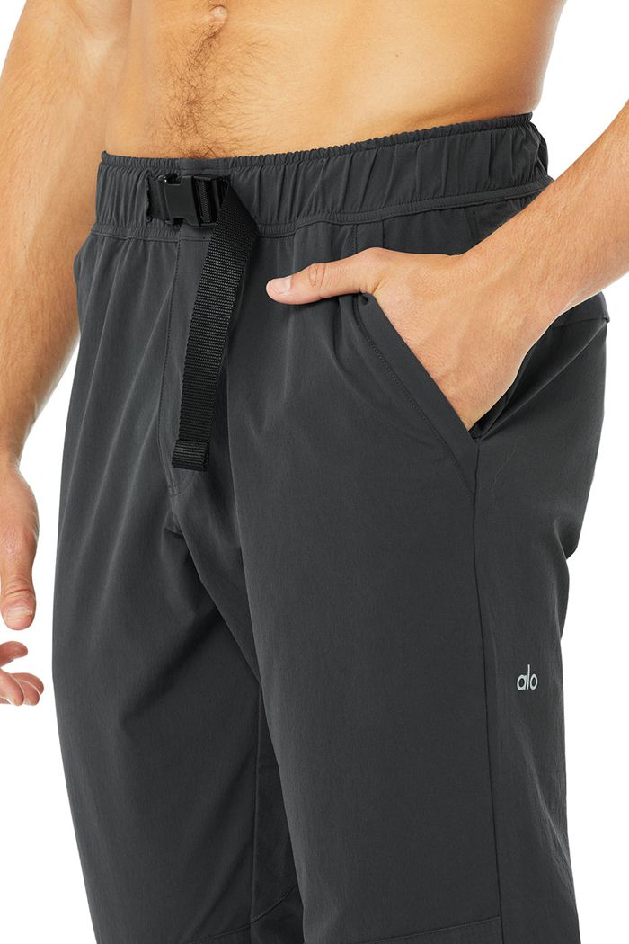 Pantalones Alo Yoga Talus Tech Hombre Grises Oscuro | 493681MXK