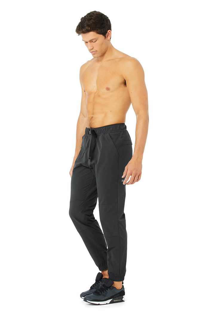 Pantalones Alo Yoga Talus Tech Hombre Grises Oscuro | 493681MXK