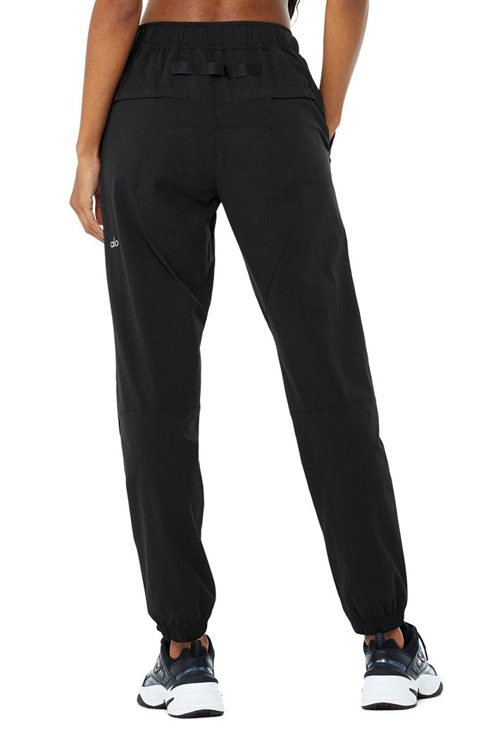 Pantalones Alo Yoga Talus Tech Mujer Negros | 098136VTR