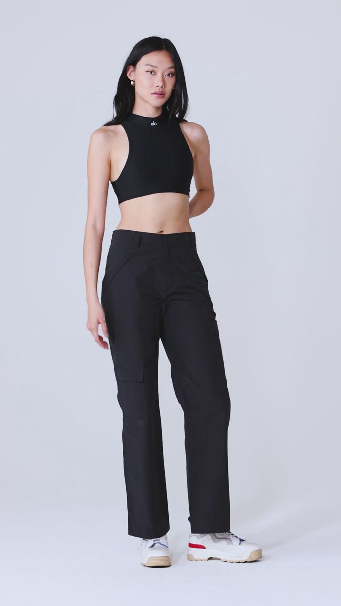 Pantalones Alo Yoga The Edge Mujer Marrom | 125409WRH