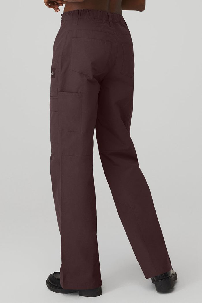 Pantalones Alo Yoga The Edge Mujer Negros | 142970HVB