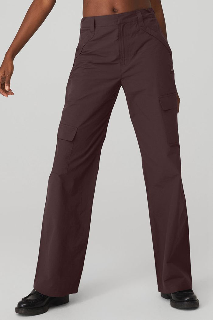 Pantalones Alo Yoga The Edge Mujer Negros | 142970HVB