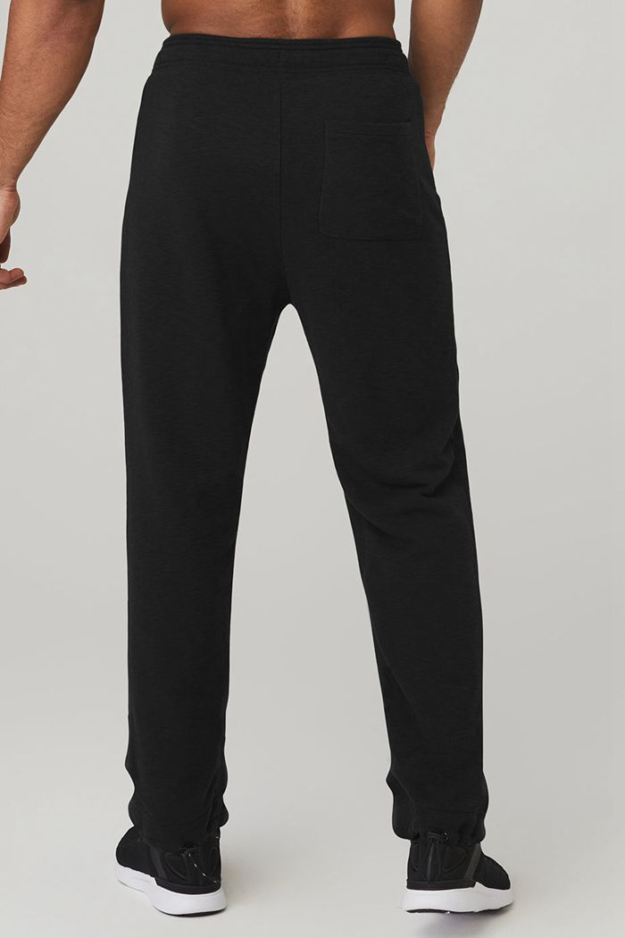 Pantalones Alo Yoga The Qualifier Hombre Negros | 208169ZAT