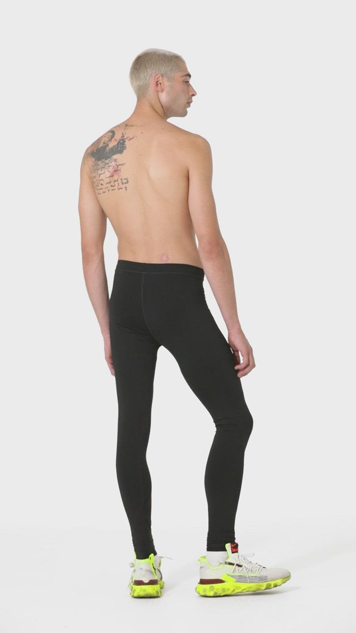 Pantalones Alo Yoga Warrior Compression Hombre Negros | 203847CYR