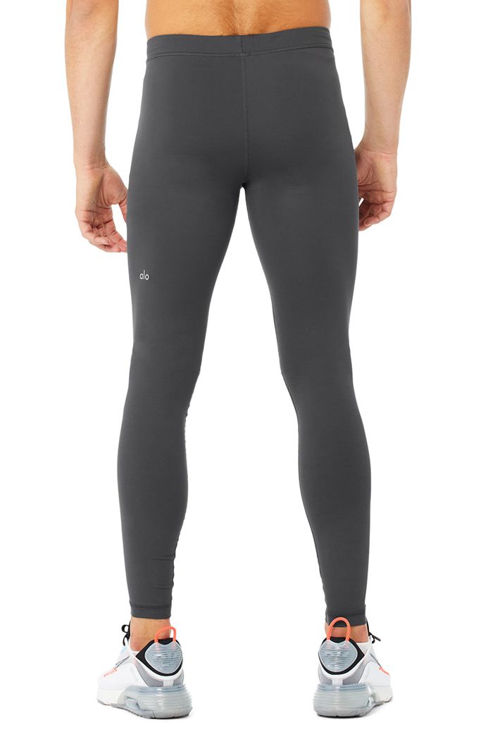 Pantalones Alo Yoga Warrior Compression Hombre Grises | 809751TAF