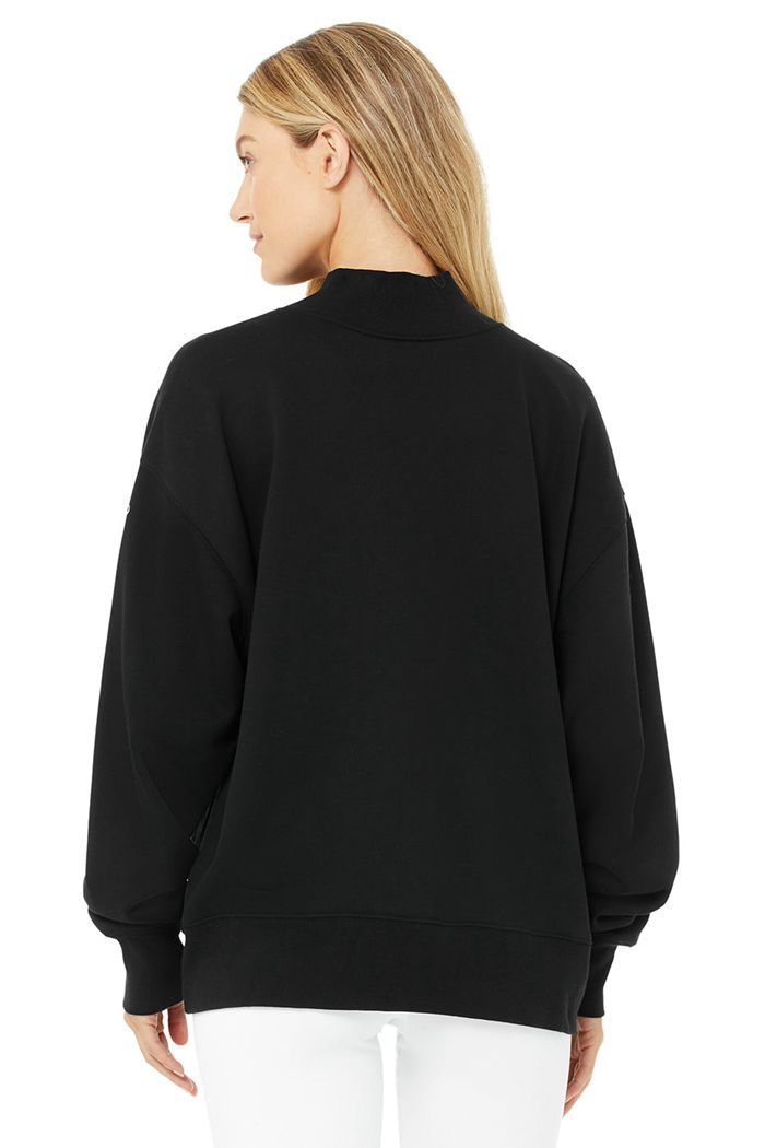 Pullover Alo Yoga Refresh Mujer Negros | 394127FNO