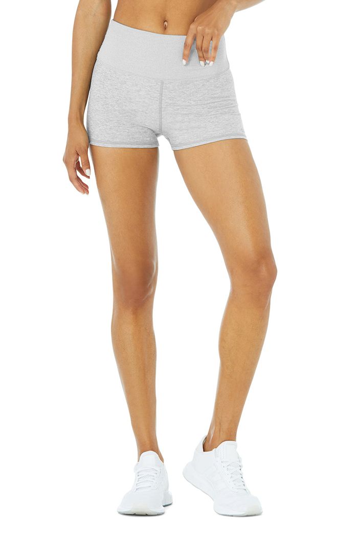 Short Alo Yoga Alosoft Aura Mujer Grises | 716902WPC