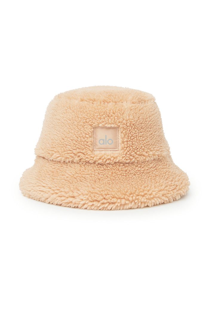 Sombreros Alo Yoga Foxy Sherpa Bucket Mujer Marrom | 158473FVY