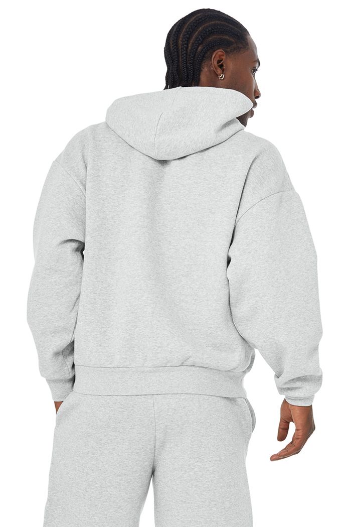 Sudadera Con Capucha Alo Yoga Accolade Hombre Grises | 964085RYA