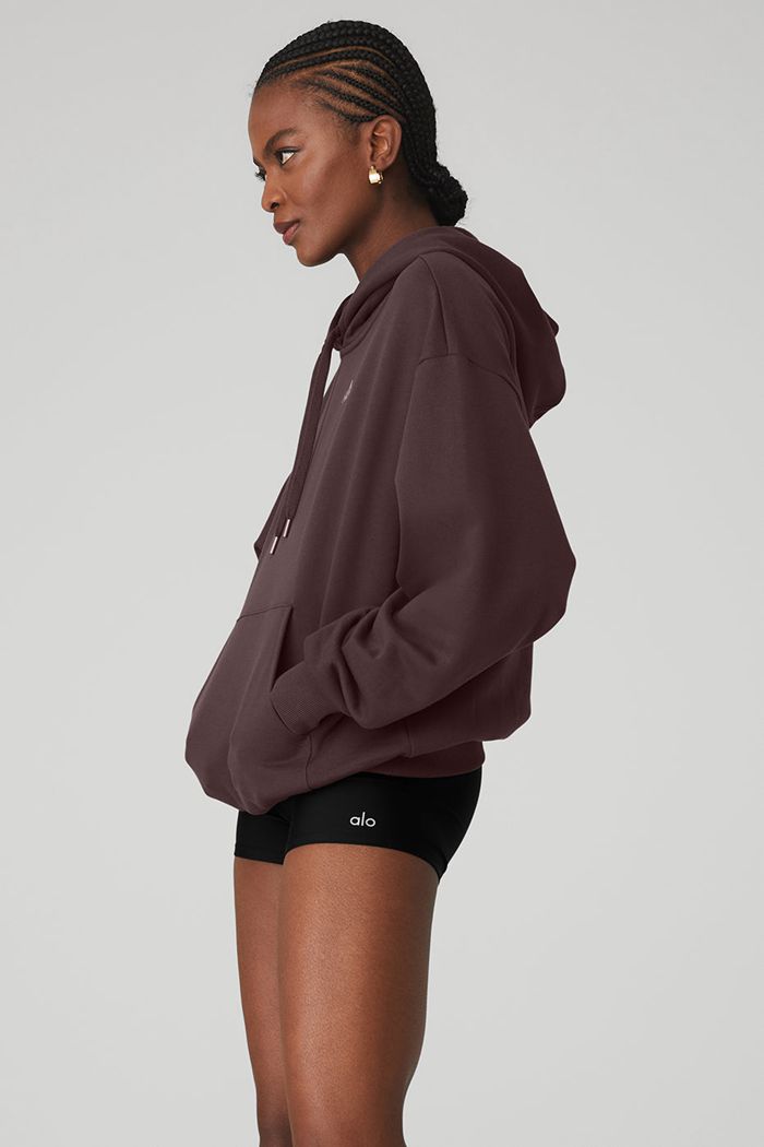 Sudadera Con Capucha Alo Yoga Accolade Mujer Negros | 427169ZGL