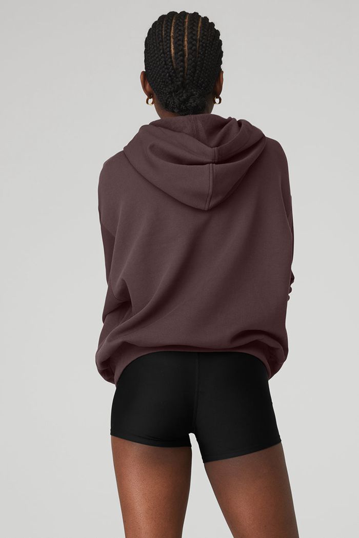 Sudadera Con Capucha Alo Yoga Accolade Mujer Negros | 427169ZGL