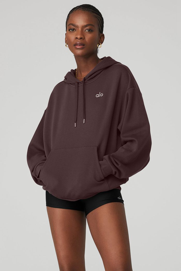 Sudadera Con Capucha Alo Yoga Accolade Mujer Negros | 427169ZGL