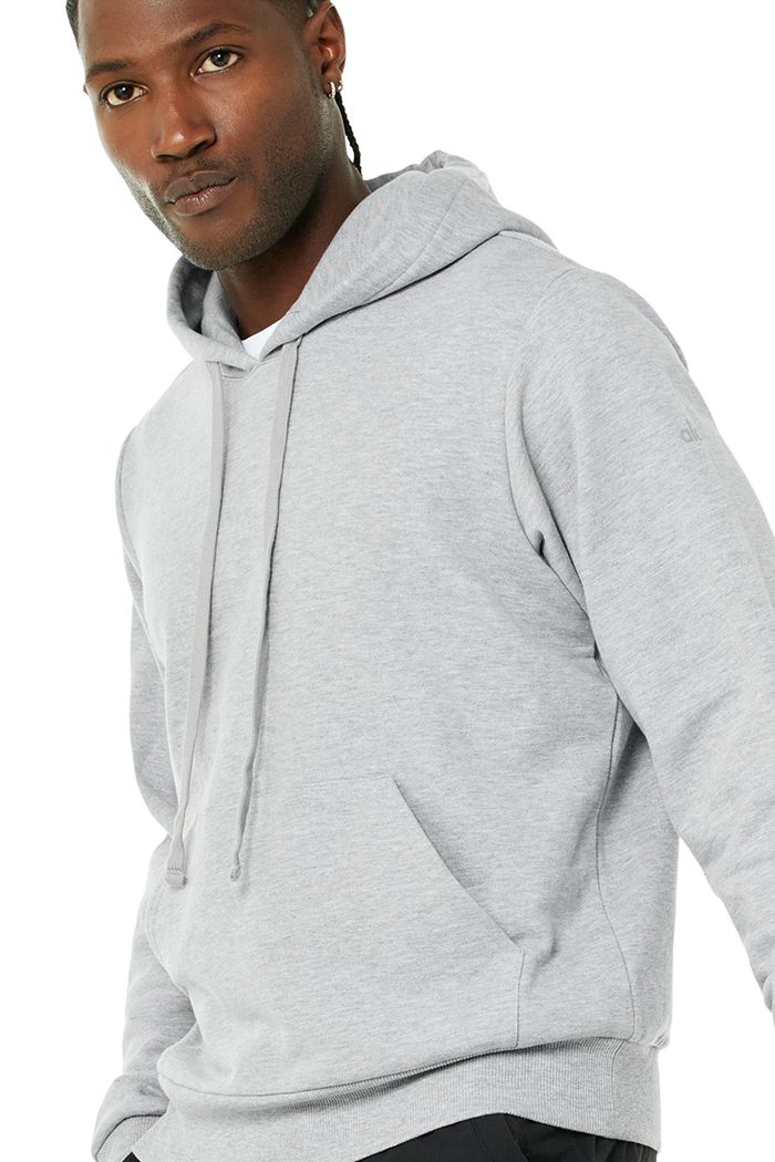 Sudadera Con Capucha Alo Yoga Caliber Hombre Grises | 318976FVT