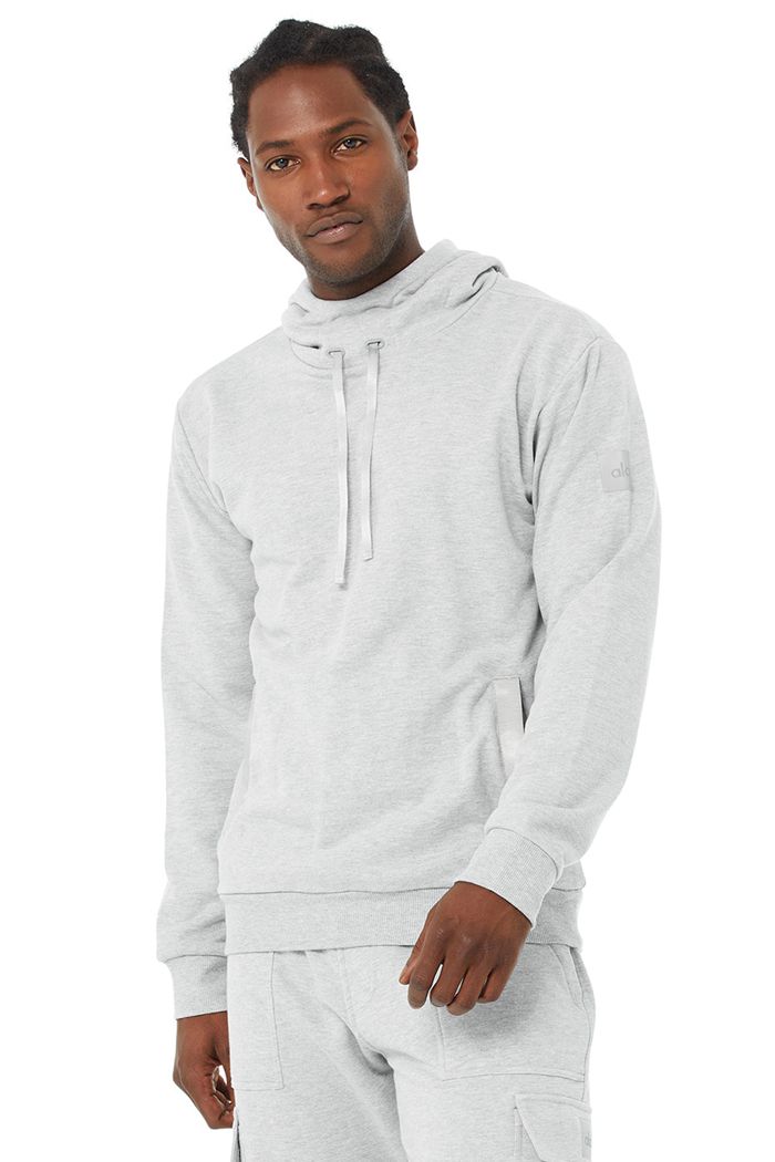 Sudadera Con Capucha Alo Yoga Highline Hombre Grises | 398650PWV